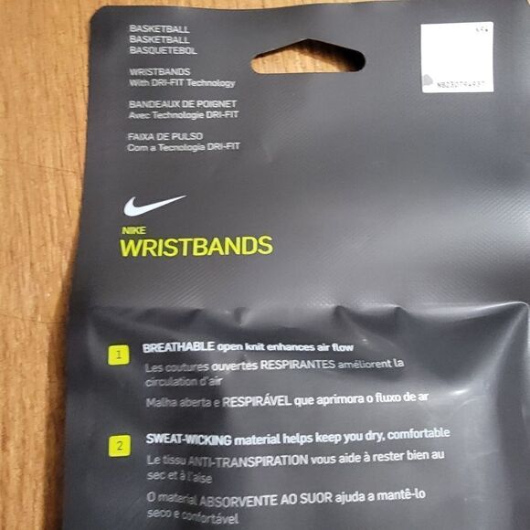 Nike NBA OKC Oklahoma City Thunder Basketball Wristbands Gilgeous Alexander New - Picture 6 of 6